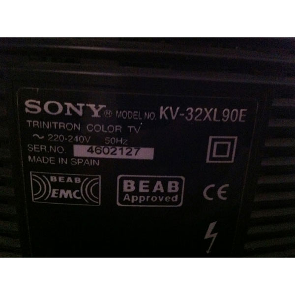REGALO TV Sony wega 32